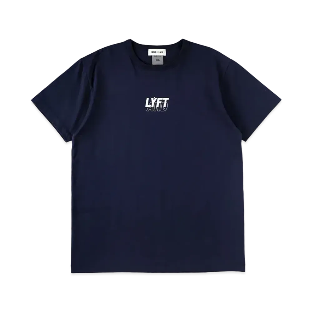 WIND AND SEA x LYFT Stretch Tee "Navy"