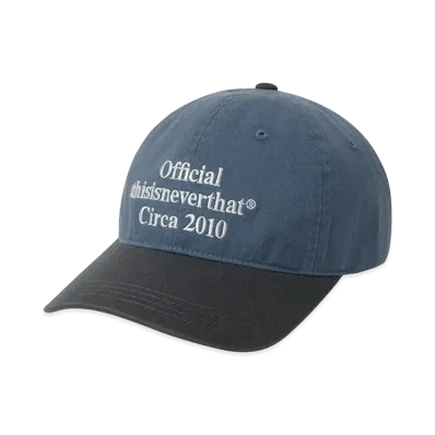 thisisneverthat Times Cap "Blue/Charcoal"