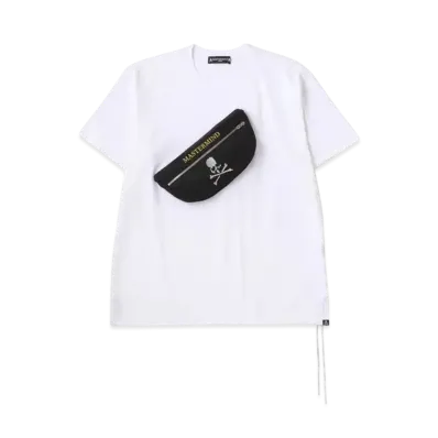 mastermind WORLD Bag Pocket SS Crewneck 2 "White"
