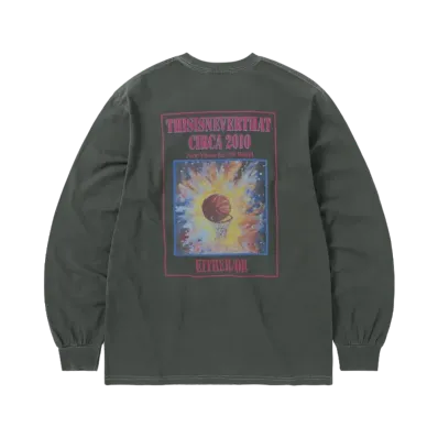 thisisneverthat Basketball Hoop L/S Tee "Charcoal"