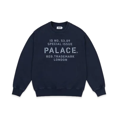 PALACE Stencil Crew "Navy"