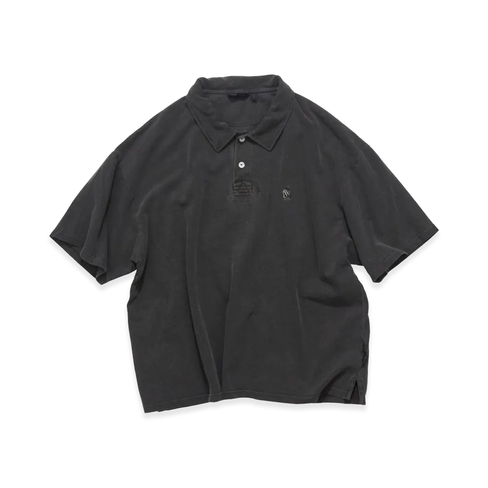 NAUTICA Dyed SS Polo Tee "Pigment Charcoal"