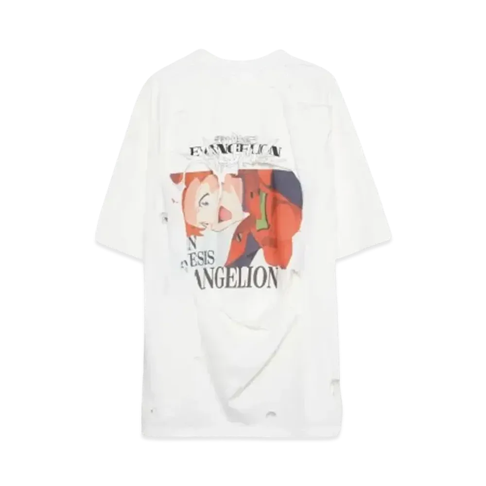 EVANGELION x SEVESKIG S/SL Tee Ver.Main visual:001 Ex "WHITE"