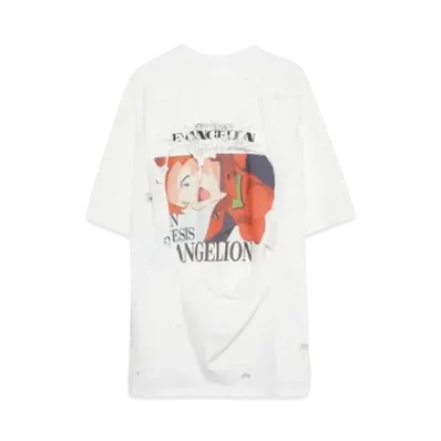 EVANGELION x SEVESKIG S/SL Tee Ver.Main visual:001 Ex "WHITE"