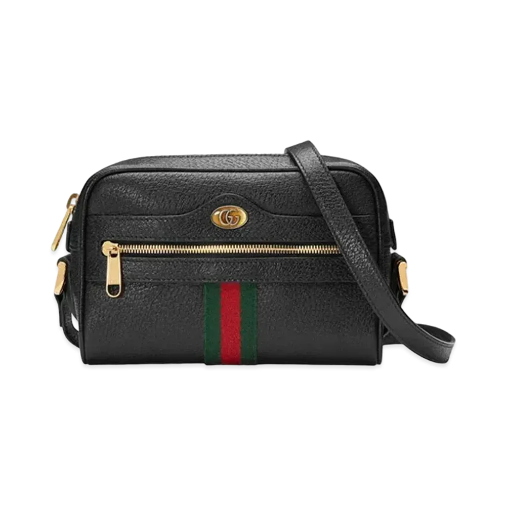 GUCCI Ophidia GG Mini Bag "Black"