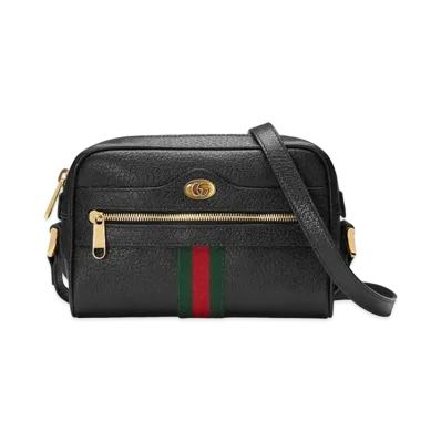 GUCCI Ophidia GG Mini Bag "Black"