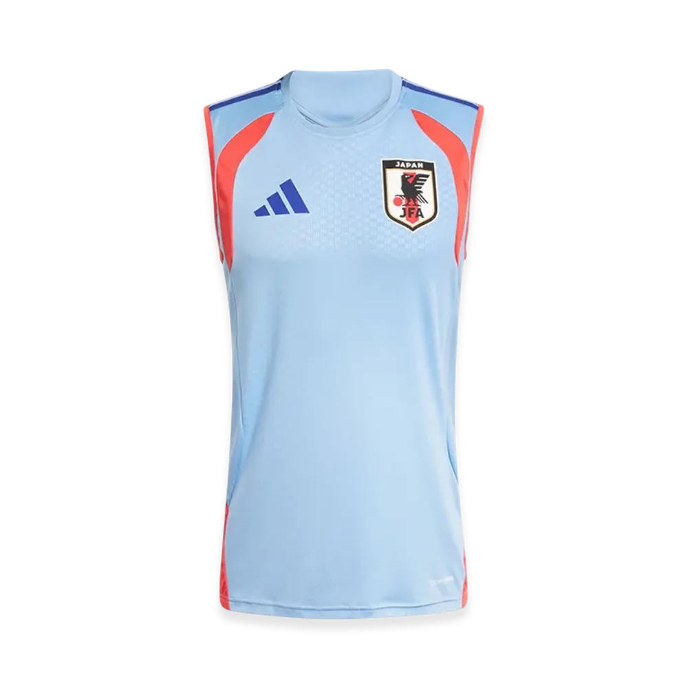 adidas Japan Tiro 26 Sleeveless Jersey "Ash Blue"