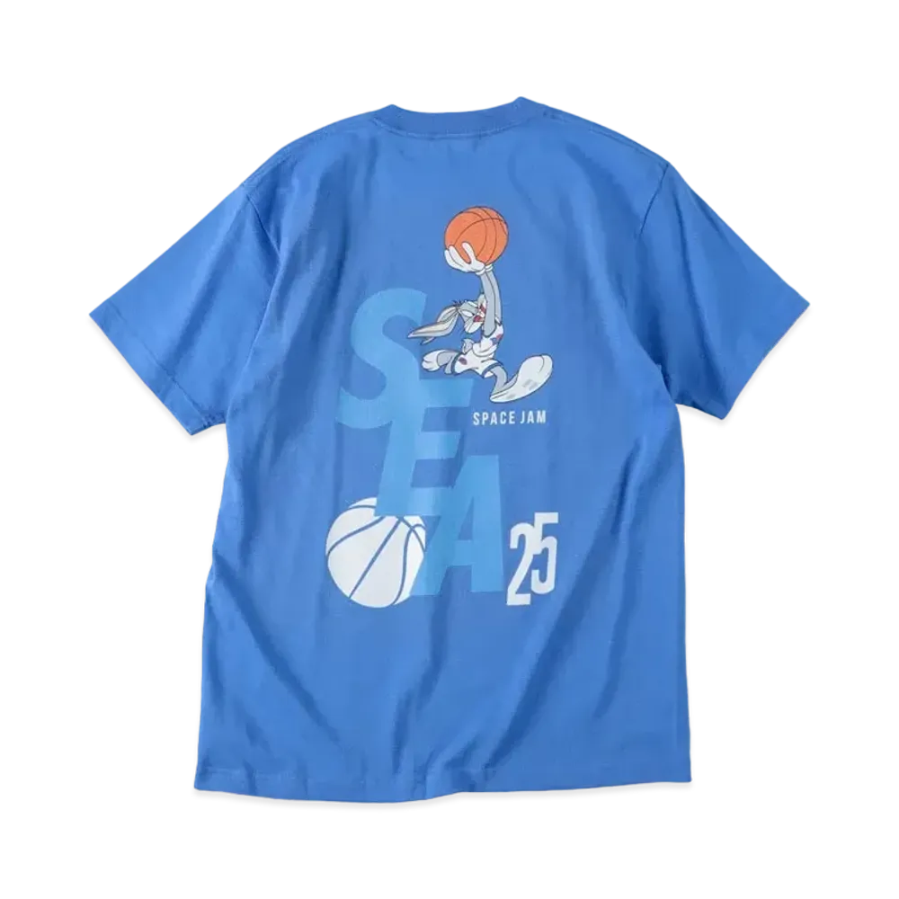 WIND AND SEA SPACE JAM (SQUAD-S_E_A) S/S TEE "R.Blue"