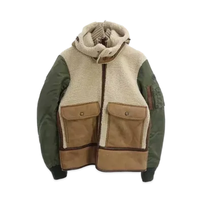 MONCLER Delagrange Mouton Jacket "Multi"
