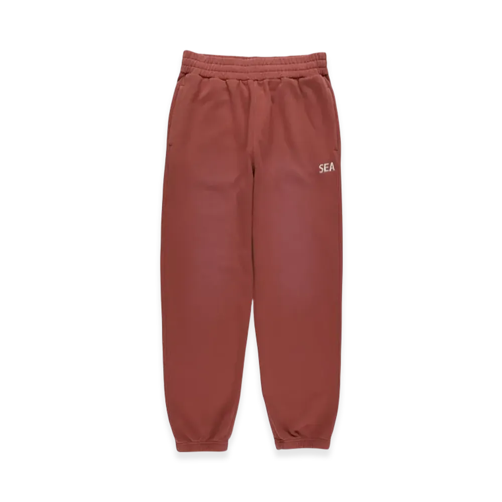 WIND AND SEA Sulfur Dyeing Logo Sweatpant "Red"