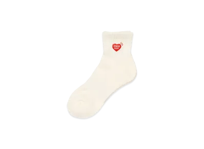 HUMAN MADE Pile Short Socks "White"