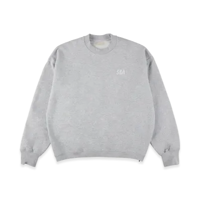 WIND AND SEA Cozy Crewneck Sweatshirt "HeatherGray"