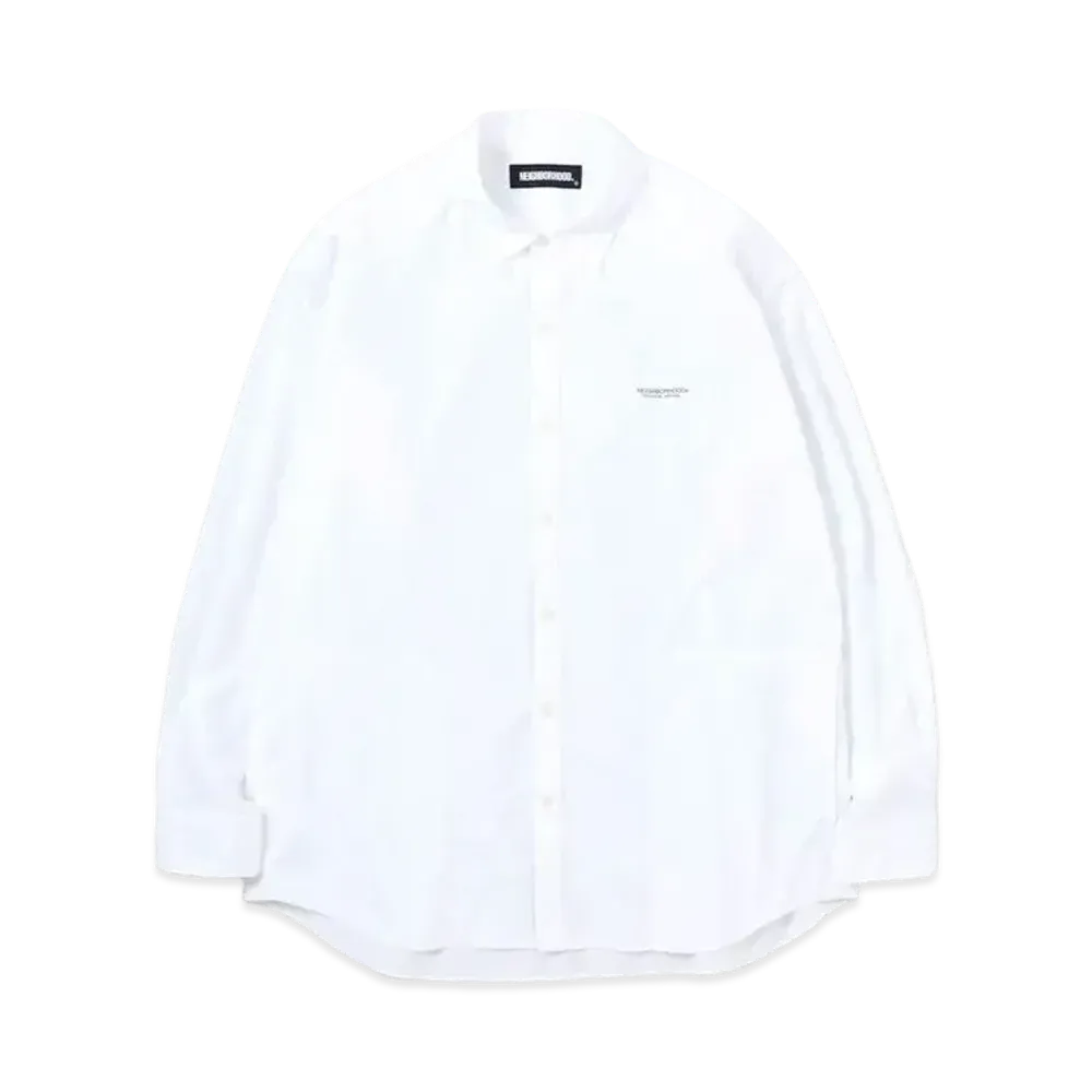 NEIGHBORHOOD TRAD / C-SHIRT . LS "White"