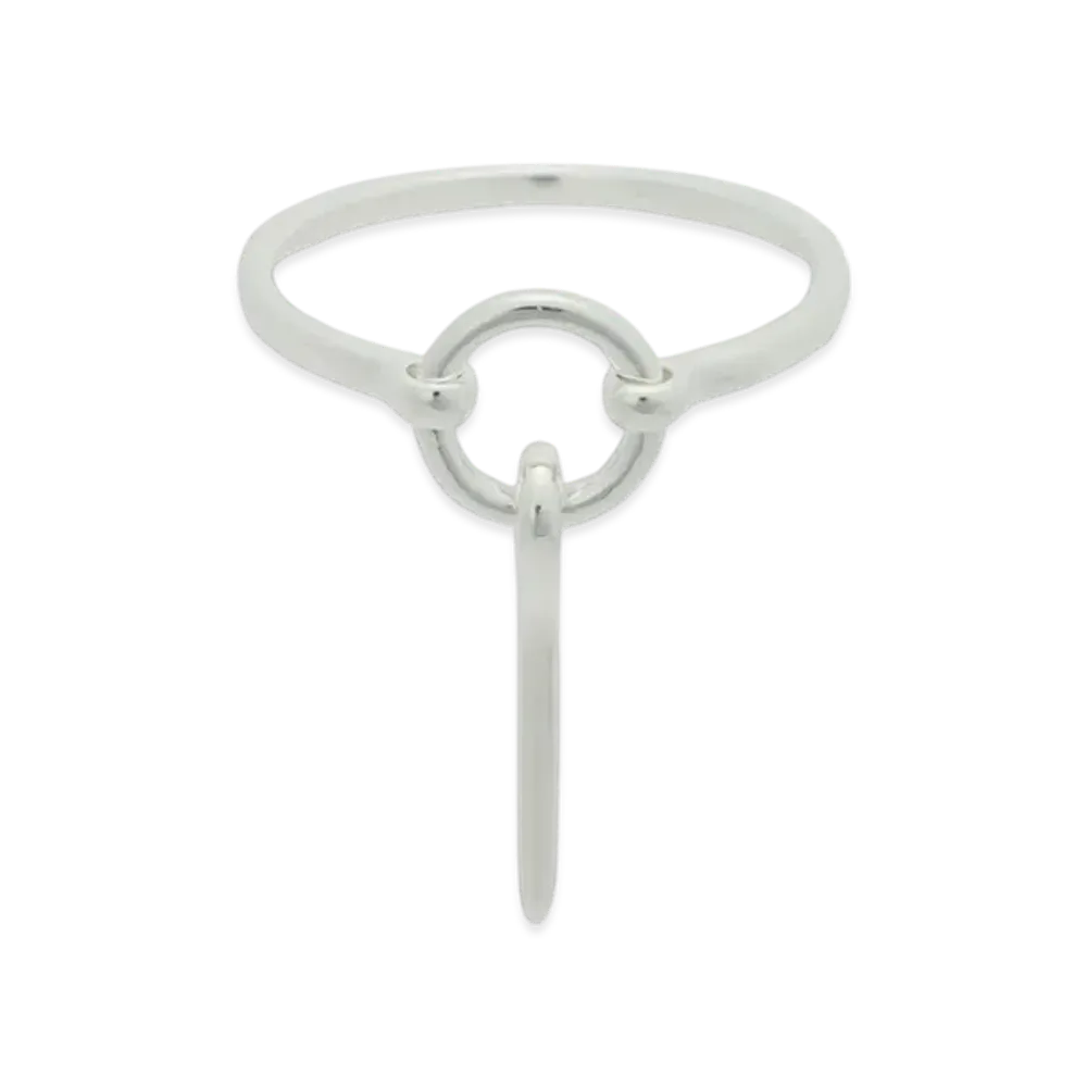 Ground Y x CHAINSAW MAN Collaborate Collection Grenade Pin Ring Ver.1 "Silver"