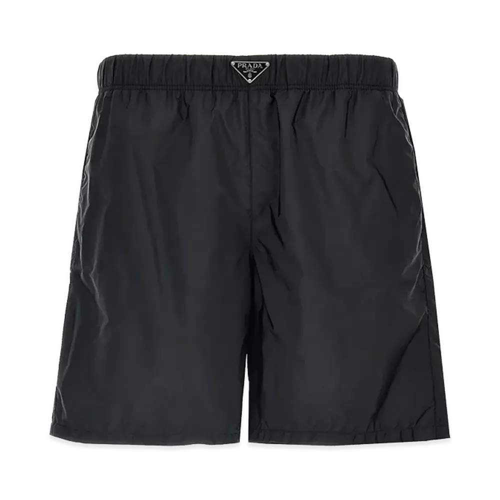 PRADA 'Piuma' Re-Nylon Swimsuit "Black"