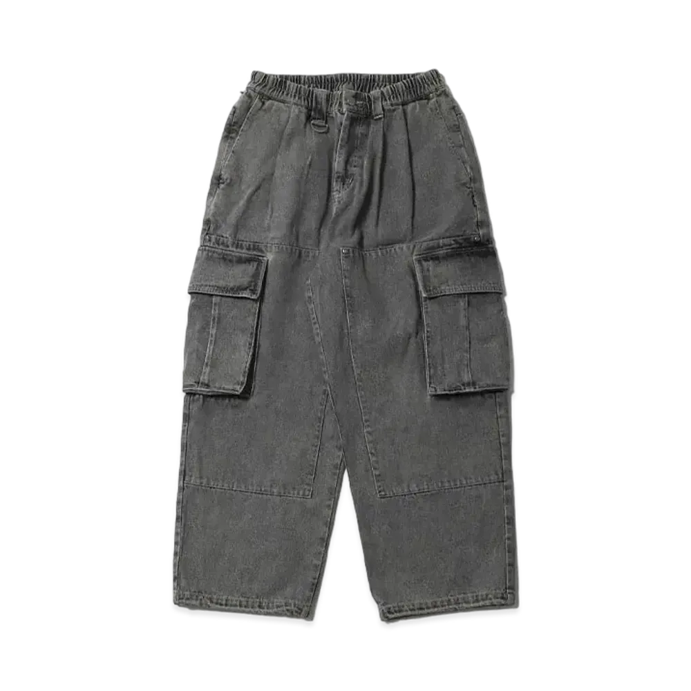 MFC STORE x SOSHI NET 「Dobon」 Cargo Pants "Acid Black"