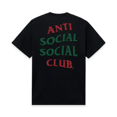 ANTI SOCIAL SOCIAL CLUB Thread The Halls Tee "Black"