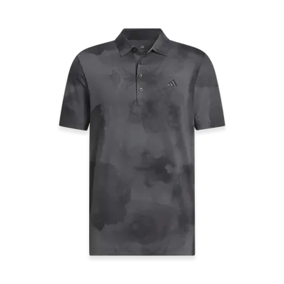 adidas Golf Adizero Cool-Touch Short-Sleeve Shirt "Black/Grey Six"