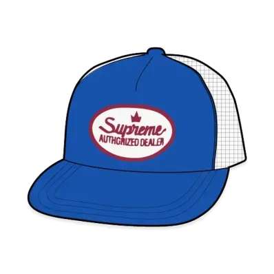 Supreme Authorized Mesh Back 5-Panel "Royal" (25SS)