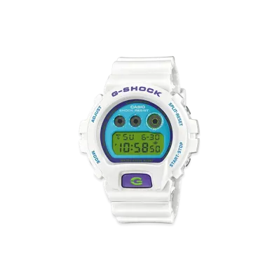 Casio G-Shock DW-6900 Crazy Colors 2024 Digital M Watch "White/Comb"