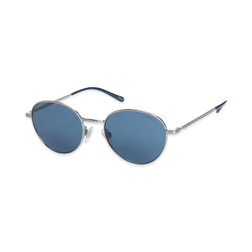 Polo Ralph Lauren Sunglasses Round Metal "Silver"