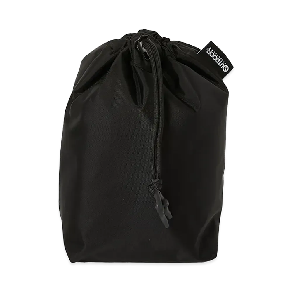 N.HOOLYWOOD TEST PRODUCT EXCHANGE SERVICE N.Hoolywood Tpes × Outdoor Products / Drawstring Bag (Small) "Black"