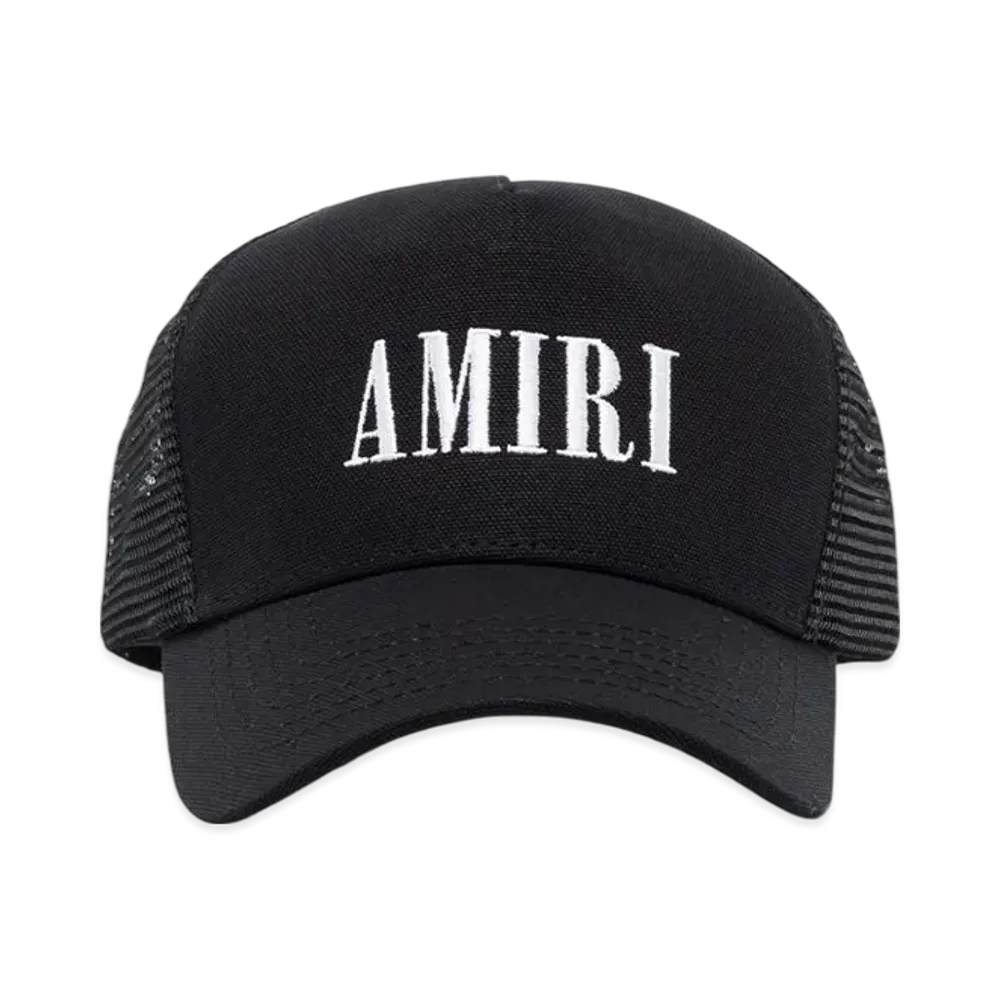 AMIRI Core Logo Trucker Hat "Black"