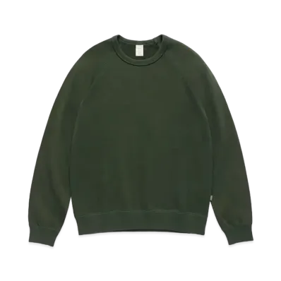 JJJJound J70 Crewneck "Forest Green"