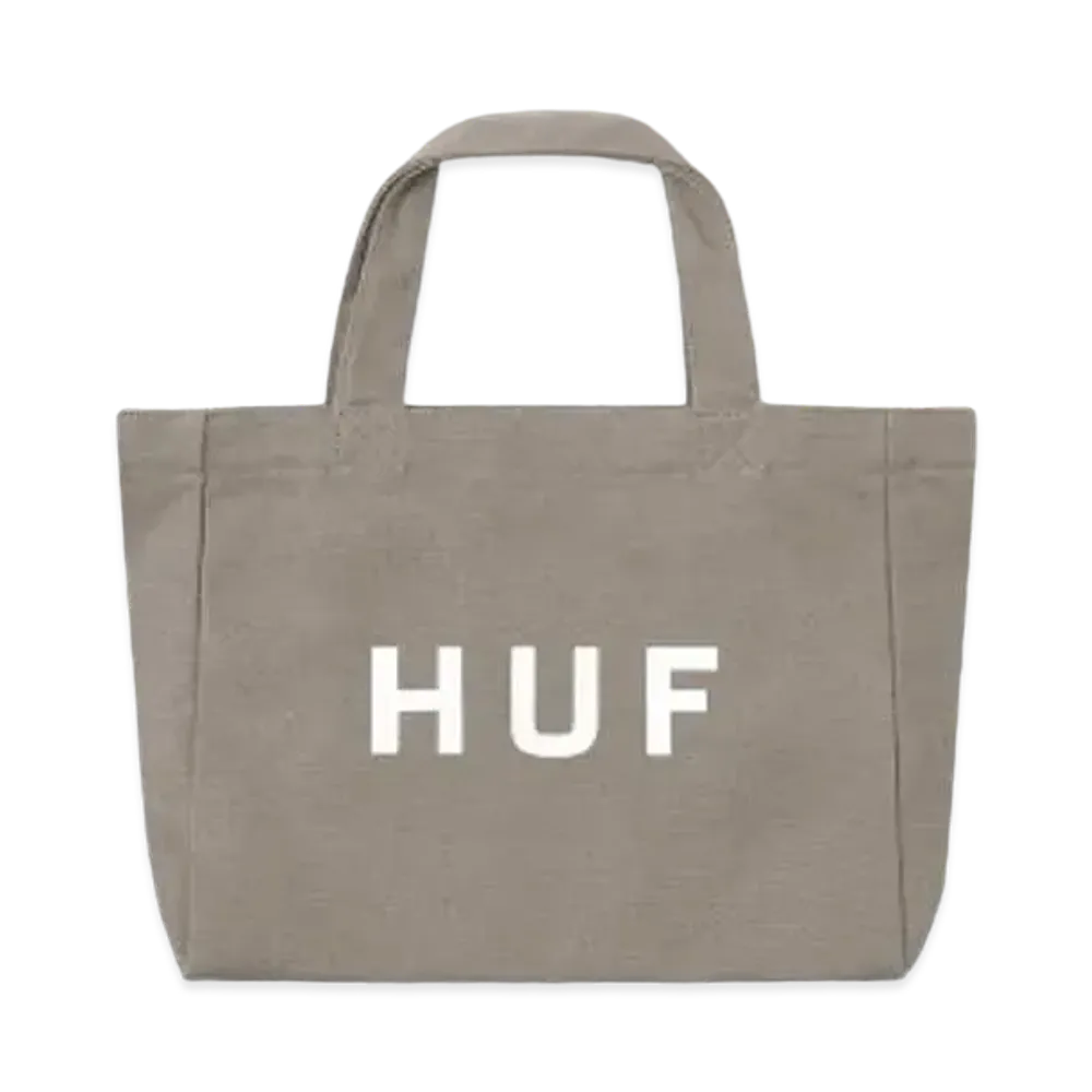 HUF OG Logo Tote Bag S "Greige"