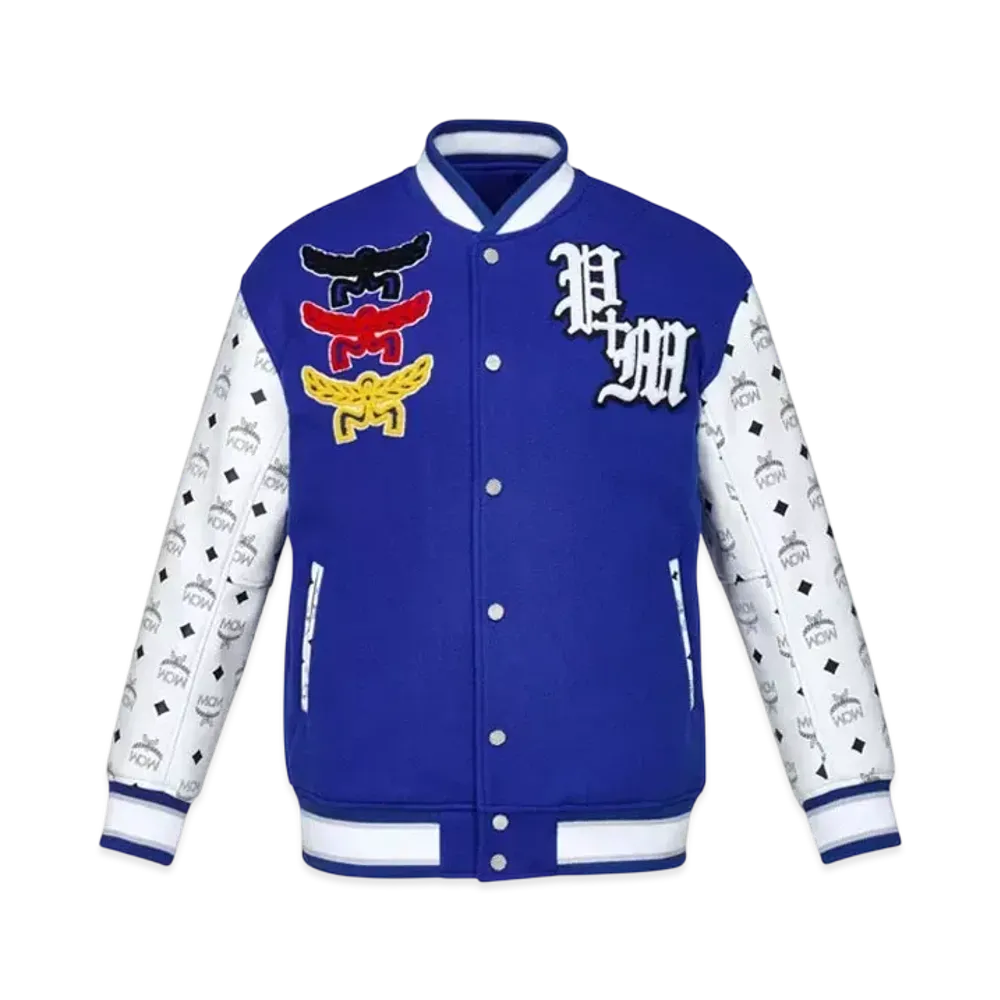 MCM x PHENOMENON Stadium Jacket "Blue"