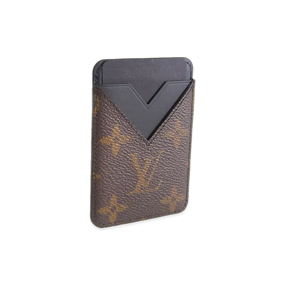 Louis Vuitton Women's Porte Cartes Magnet "Monogram/Macassar"