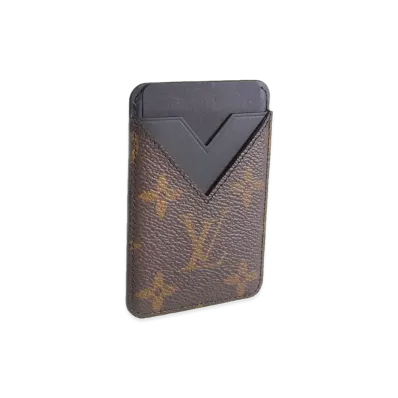 Louis Vuitton Women's Porte Cartes Magnet "Monogram/Macassar"