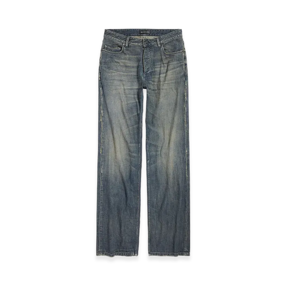 BALENCIAGA Relaxed Fit Pants "Blue"