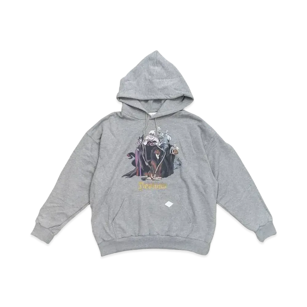 el conductorH STONE DECORATED HOODED SWEATER 'VILLAINS "GRAY"