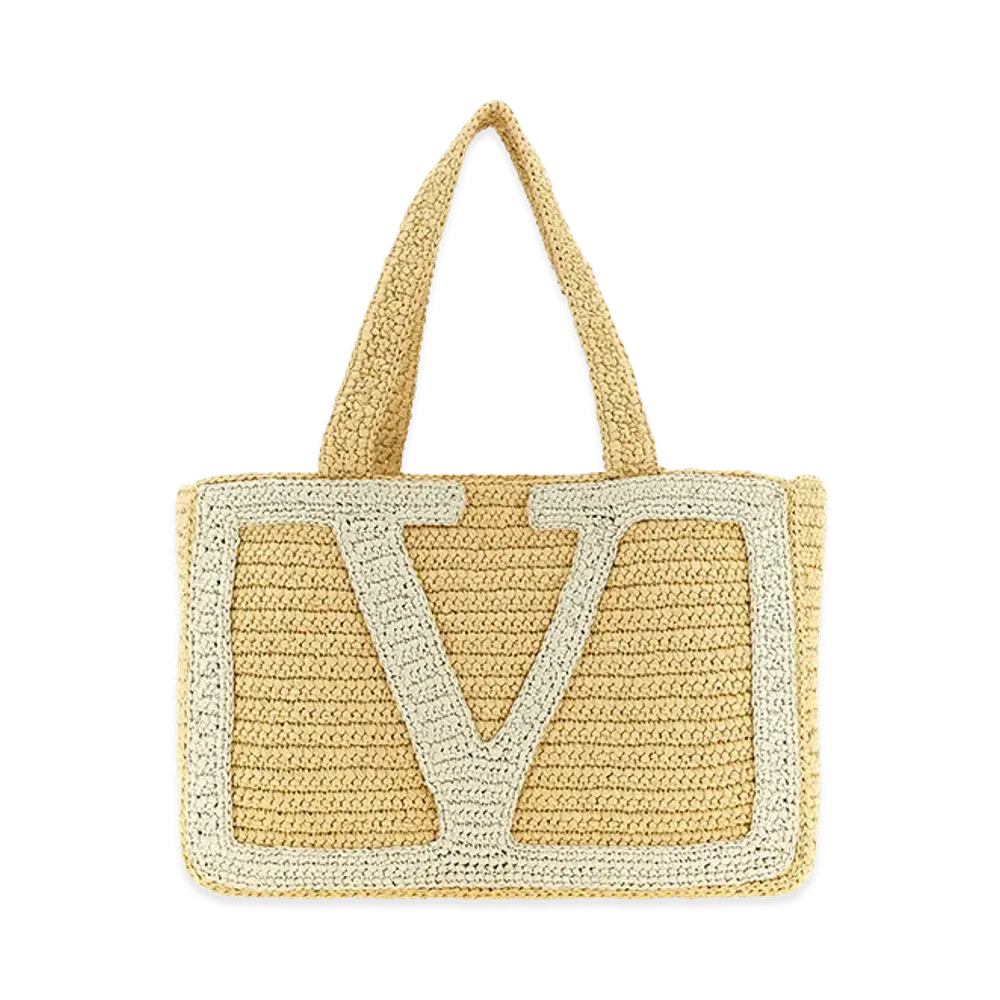 Valentino Garavani Women's 'vivasuperstar' Big Shopping Bag "Beige"