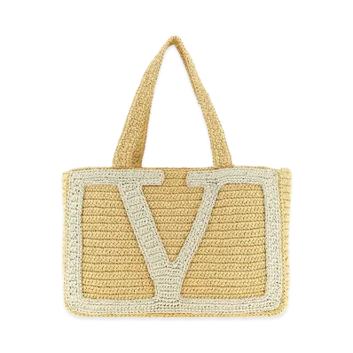 Valentino Garavani Women's 'vivasuperstar' Big Shopping Bag "Beige"
