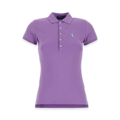 Polo Ralph Lauren Women's Piquet Polo Shirt "Purple"