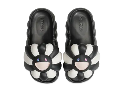 Takashi Murakami Ohana Hatake Ohana Full Bloom Sandal "Black/White/Black"