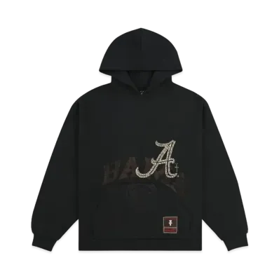 Travis Scott x M&N x University Of Alabama Hoodie "Black"