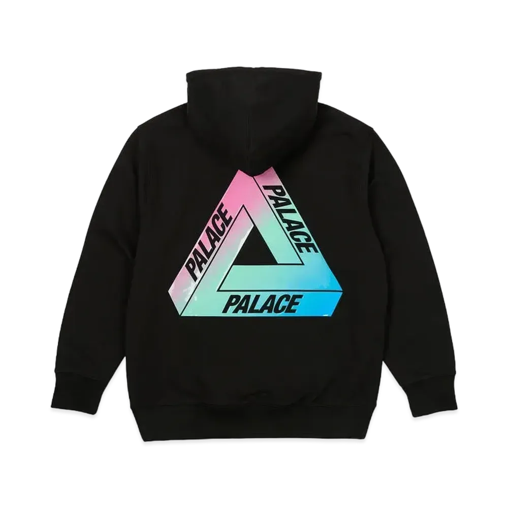 PALACE Ombre Tri-Ferg Hood "Black"