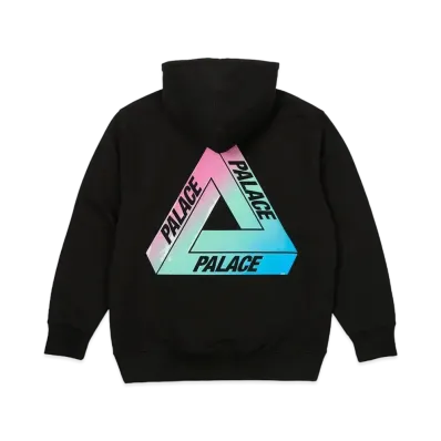 PALACE Ombre Tri-Ferg Hood "Black"