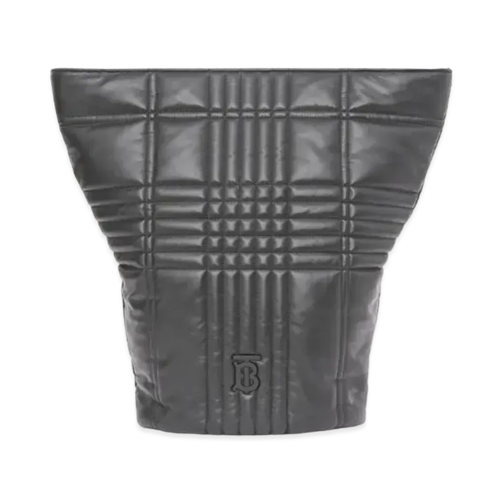Burberry Large Quilting Lambskin Lola Backpack "Black"
