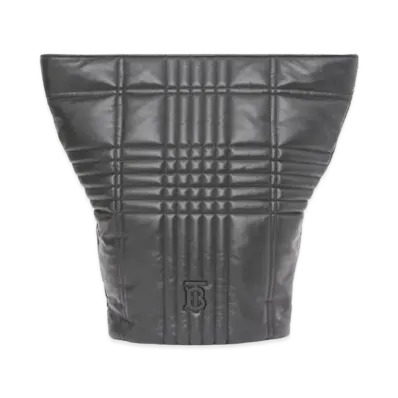 Burberry Large Quilting Lambskin Lola Backpack "Black"