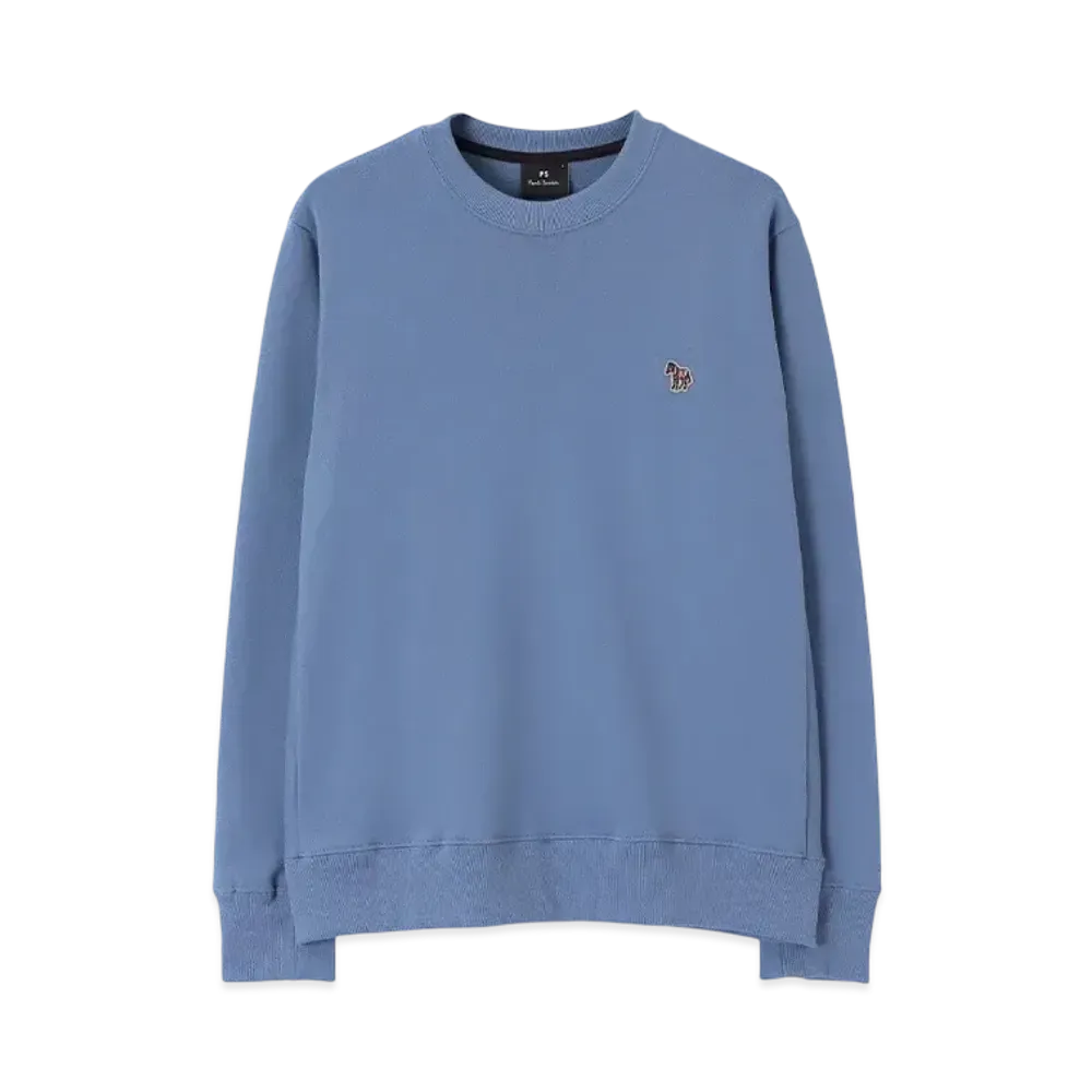 Paul Smith Sports Stripe Zebra One Point Sweatshirt "GrayishBlue"