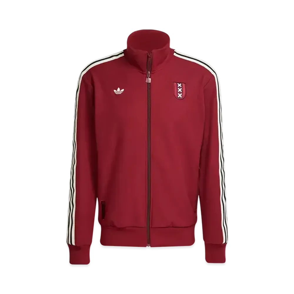 adidas Ajax Amsterdam Anniversary Track Top "Team Coll Burgundy 2"
