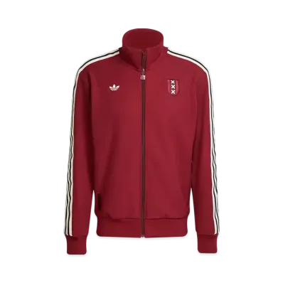 adidas Ajax Amsterdam Anniversary Track Top "Team Coll Burgundy 2"