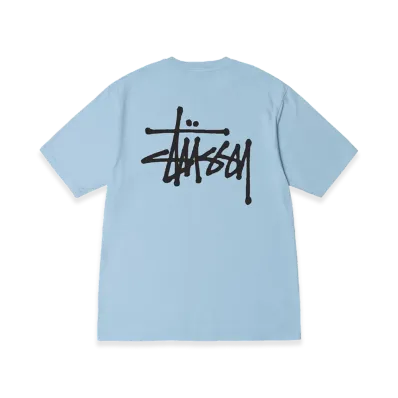 Stussy Basic Stussy Pigment Dyed Tee 2023 "Sky Blue"