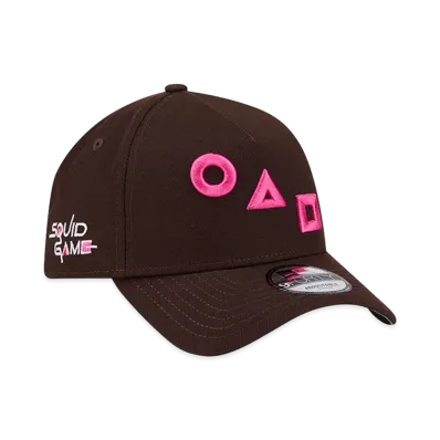 NEW ERA 9Forty A-Frame Squid Game Hierarchy "Brown"