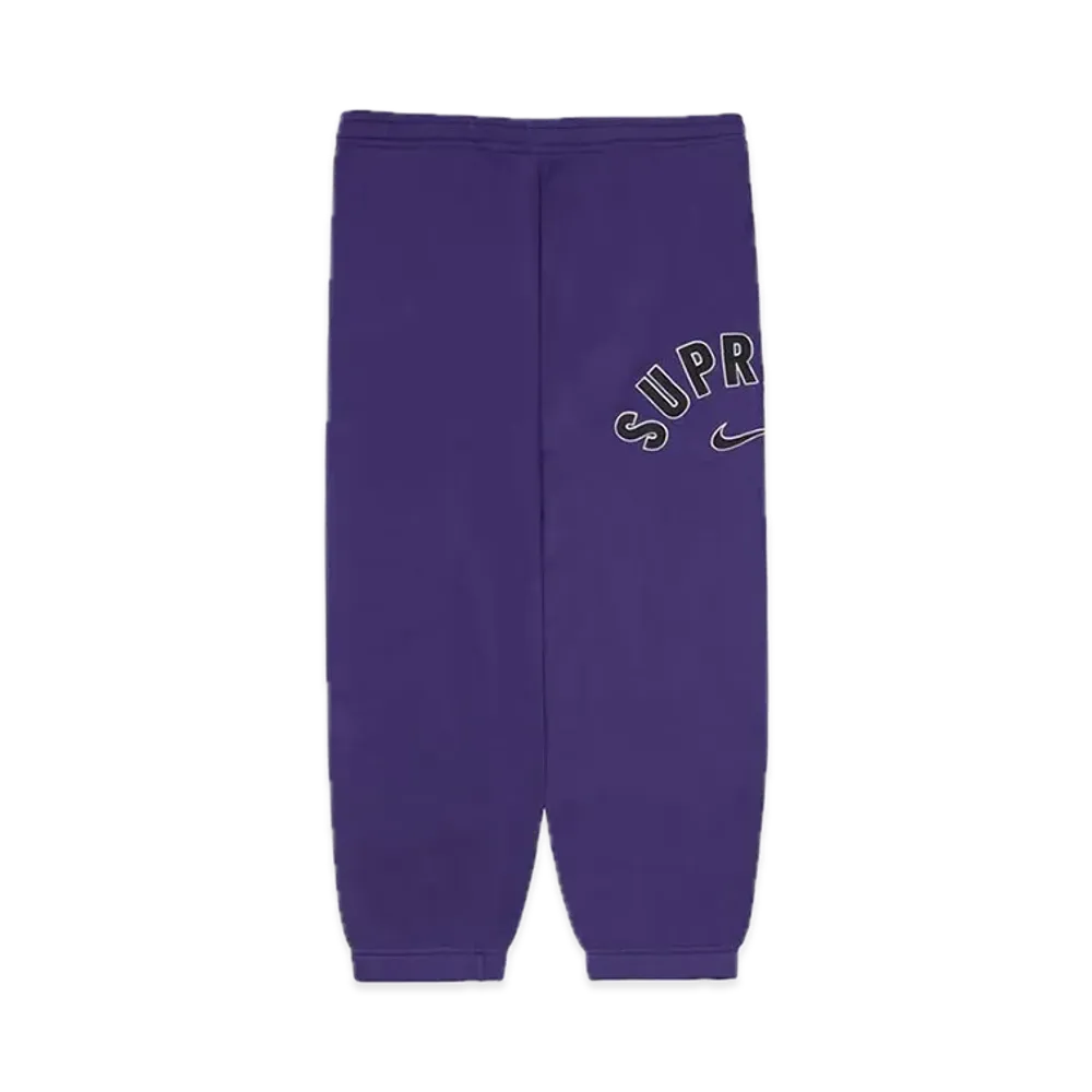 Supreme x Nike Arc Sweatpant "Purple"