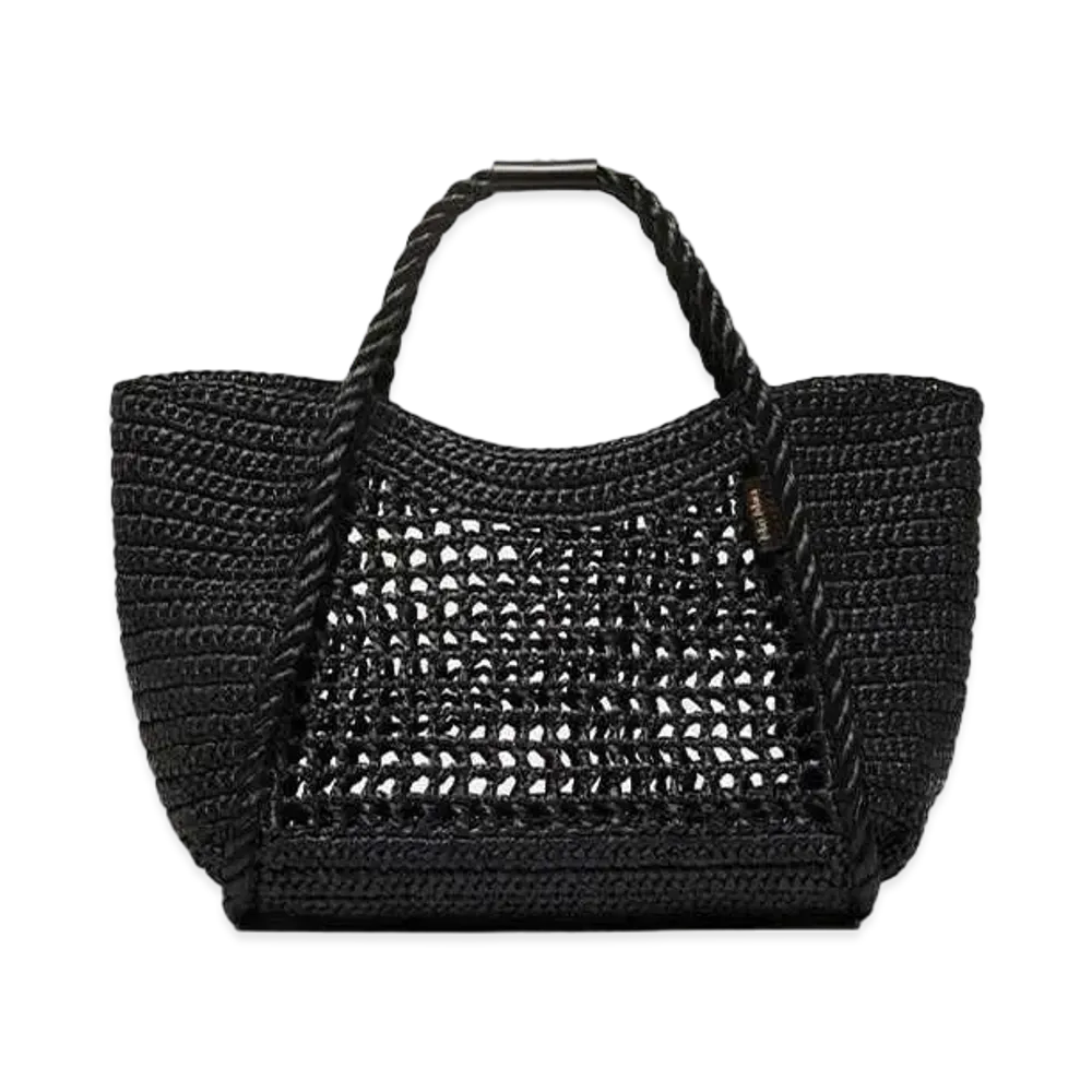 Max Mara Marine Basket Medium Bag "Black"